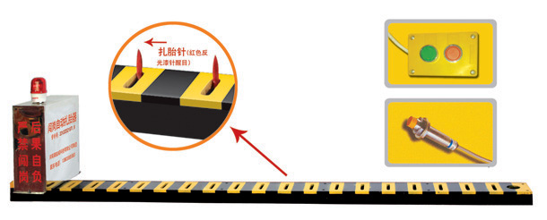 融安县V3嵌入式闯岗自动扎胎器/阻车器